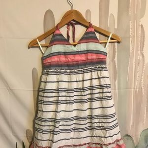 Striped dress/coverup